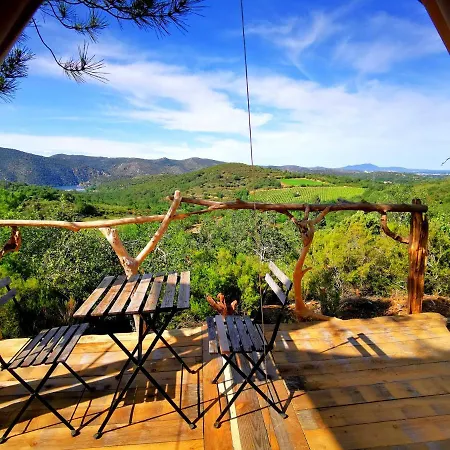 ラグジュアリーテント Grande Tente Tipi Avec Magnifique Vue *